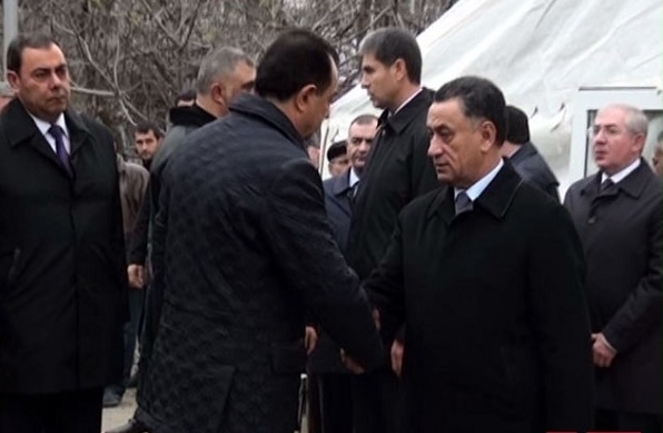 Рамиль Усубов принял участие в церемонии поминовения полицейского-шехида Исмаила Тагиева - ФОТО